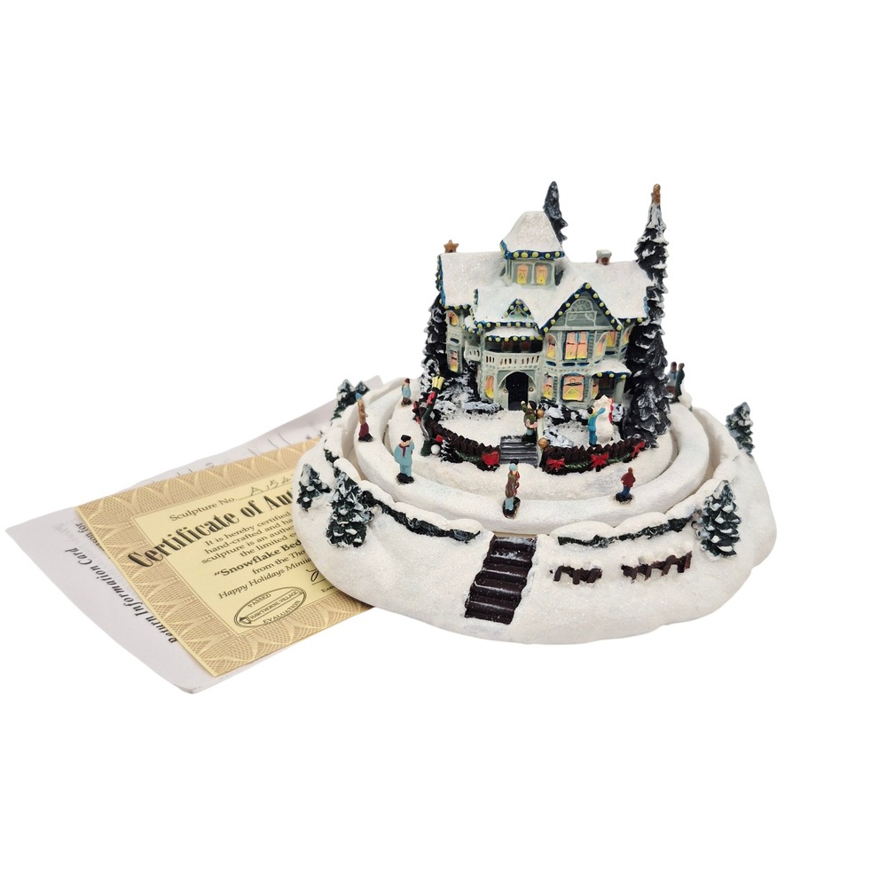 Hawthorne Village Thomas Kinkade Painter of Light Snowflake Bed & Breakfast